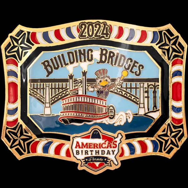 Wear a touch of American Pride everywhere you go with the Jasper Belt Buckle! Celebrate this 4th of July with an all american belt buckle, which is simply a work of art!